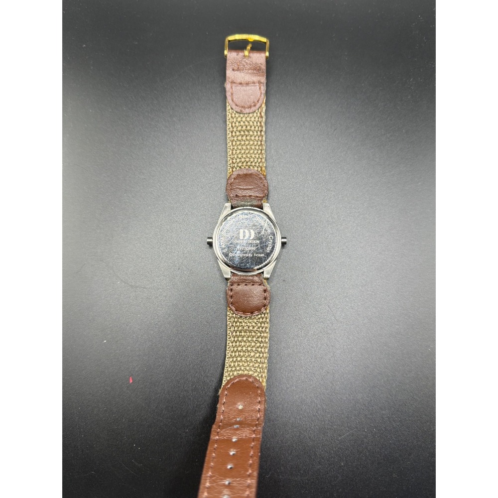 Danish Design IV22Q890 Dual Time Quartz Watch Leather Strap - Picture 8 of 9
